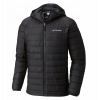 Columbia Bunda s kapucí Powder Lite II 2086944010 Černá M