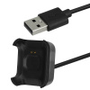 Nabíjecí kabel kwmobile pro Xiaomi Mi Watch Lite / Redmi Watch - Černá (Nabíjecí kabel kwmobile pro Xiaomi Mi Watch Lite / Redmi Watch v provedení černá - praktický ochranný doplněk)