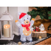 Dekorácia MagicHome Vianoce, Medveď, 30x LED, studená biela, akryl, IP44, exteriér, 19x11,5x30 cm
