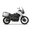 SHAD Kompletná sada bočných čiernych hliníkových kufrov SHAD TERRA BLACK, 36/47 l litrov, vrátane montážnej sady SHAD TRIUMPH Tiger 800