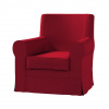 Dekoria Poťah na kreslo Ektorp Jennylund, červená, Poťah na kreslo Ektorp Jennylund, Etna, 705-60