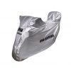 Krycia plachta na motocykle s kufrom OXFORD Rain Cover - strieborná Veľkosť: L