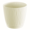 kvetináč 12,9cm SANDY P DSY130P-CY728 krémový plastový PROSPERPLAST