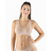 GINA Podprsenkový top so širokými ramienkami | 07016P - béžová, L/XL
