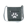 Kabelka Crossbody Packa na tm. šedé