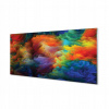 Foto obrázok na skle farebné 3D fraktály 120x60 (Foto akrylová obrázok farebné 3D fraktály 120x60)