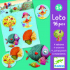 Edukačná hra Loto, hľadám zvieratká, od 2 rokov, značka Djeco