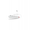 CONNECT IT prodlužovací kabel 230 V, 6 zásuvek, 3 m, s vypínačem (bílý) (CI-1282)