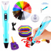 Sada Długopis 3D Pen Hračky pre deti + Náplne Filament PLA Mix 9+100 m