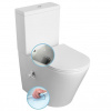 PACO kombi WC+bidet 2v1 RIMLESS s integrovanou batériou
