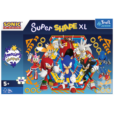 Trefl Trefl Puzzle 104 XL Super Shape - Sonicov svet