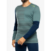 Funkčná mikina pánska Ortovox 185 Rock N Wool Long Sleeve - arctic grey