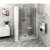 Polysan Fortis Line - Sprchové dvere 90 cm, pravé, chróm/číre sklo FL1490R
