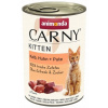 Animonda Carny Kitten teľacie, kura a morka 400 g