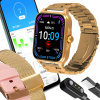 SMARTWATCH DAMSKI 3 PÁSKY zlaté