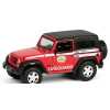 Greenlight Jeep Wrangler Plavčík Florida Beach 2011 1:64 Červená biela