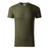 MALFINI NATIVE (GOTS) 173 / Pánske tričko z organickej bavlny - military S