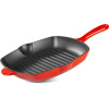 Panvica MagicHome Castora line, grilovacia, smaltovaná liatina, 270x270x45 mm