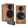 AQ M27 aktivní reproduktorový systém s Bluetooth - ořech