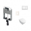 Cenovo zvýhodnený závesný WC set TECE na zamurovanie + WC Villeroy & Boch O.novo KMPLONOVO