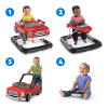 BRIGHT STARTS Chodítko 4v1 Ford F-150 Rapid Red 6-24m 51x74x64 čierna
