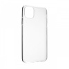 Ultratenké gélové puzdro TPU FIXED Skin pre Apple iPhone 11 Pro Max, 0,6 mm, číre
