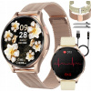 Smartwatch Lazird Dámske hodinky SmartWatch AMOLED EKG GLUKÓZA HRV zlaté