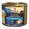 Konzerva Ontario Puppy kuracie pate s príchuťou spiruliny 200g