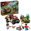 LEGO Jurassic World 76972 Útek terénnym vozidlom pred raptorom