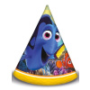Klobúčiky - HĽADÁ SA DORY - 15 cm, bal. 6 ks, papier