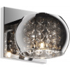 Zuma Line Crystal nástenná lampa 1x42 W chrómová-dymová-krištáľová W0076-01A-B5FZ