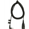 Jabra QD-2,5mm, kábel, coiled 8800-01-46