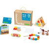 Tooky Toy: Montessori drevená vzdelávacia sada - 25 kusov