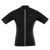 Dámsky cyklistický dres s cool-dry ALPINE PRO SAGENA 2 čierna|M