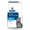 HLS HILL'S PRESCRIPTION DIET Feline d/d Suché krmivo pre mačky Kačica, hrášok 1,5 kg