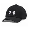 Čiapka Under Armour Men's Blitzing Adjustable Hat - black/white - Čierny (OSFM)