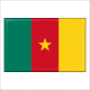 Magnetka vlajka Kamerun