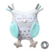 BabyOno hračka s hrkálkou Owl Sofia ružová