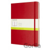 Moleskine Zápisník tvrdé dosky B5 čistý červený