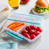 SISTEMA To Go Small Split 0,35 l mätový - obedová krabička / dvojkomorová plastová raňajková krabička
