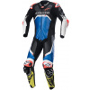 jednodílná kombinéza GP TECH 4, TECH-AIR kompatibilní, ALPINESTARS (modrá/žlutá