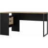 FALCO Písací stôl Felix 118, čierny/dub sonoma
