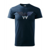 Tričkó Wonder Woman - Logo, Pánské, Regular, L