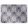 Ochranná podložka pod stoličku Ochranná podložka pod stoličku blue pattern mwp-w0013335