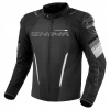 Motocyklová bunda Shima Solid 2.0 veľ. L čierno-biela