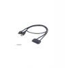 AKASA - Flexstor Esata kábel (AK-CBSA03-80BK)
