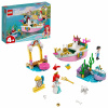 LEGO 43191 Disney Princezná Ariellina hostina, čln s minifigúrkou morskej panny Arielly, hračky pre deti od 4 rokov