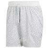 Adidas Tennis Heat.Rdy Pro Printed Ergo 7' Short - grey one/charcoal solid grey - Sivý