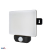 LED reflektor LFX 30 W, 4000 K, 2700 lm, IP65, čierny, s PIR senzorom (Bemko)