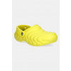 Papuče Crocs Classic Lined Overpuff Clog žltá farba, 210059